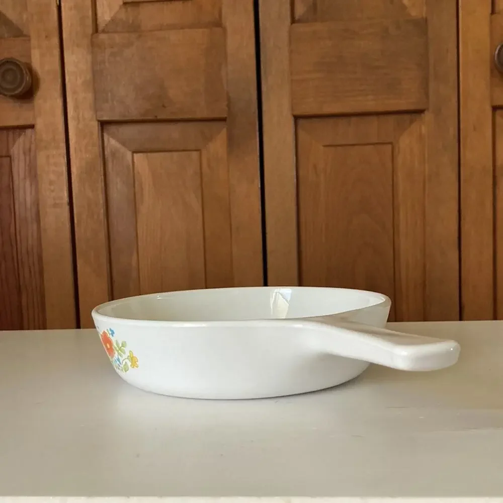Vintage Corningware “Wildflower” Menuette Skillet, P-83-B